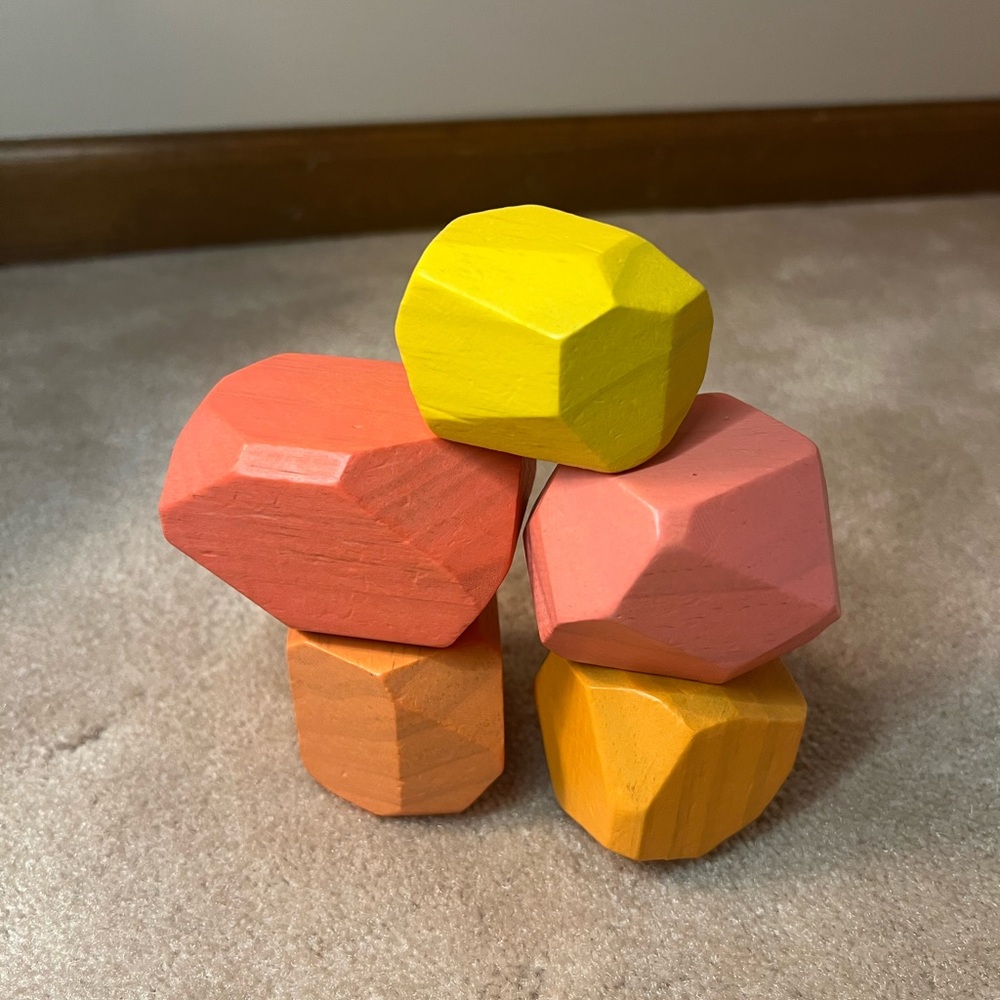 Lovevery Stacking Boulders | Balance & Creativity Toy
